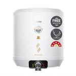 Haier Regenta Pro 25 Litre 5 Star Storage Water Heater 1 KW-3KW Adjustable Power Geyser for Home with Pipe Free Installation ABS Body| Shock Proof| Glassline Tank| Suitable High Rise Buildings