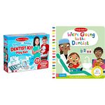 Melissa & Doug Super Smile Dentist Kit | Pretend Play Set | Role Play Toy | Montessori | 3+ | Gift for Boy or Girl & We're Going to the Dentist: Going for a Check-up (Campbell Big Steps, 7)