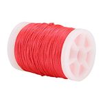 Bow String Serving Thread, Shooting Strings Guard Rope Compound Recurve Traditional Bows Huting Tools Tying Peep Sight Nock Maintenance Accessories Bowstring Archery Supplies(Red)