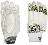 SG Batting Gloves HP 33 LH Leather Left Hand Batting Glove (Muticolor)