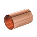 USAMILY Pure Copper Sheet Roll Metal Sheet Foil Plate (0.2x100x1000mm)