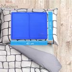 Meown Cooling Gel Pillow, Pack of 2 | Blue Gel Pillow Cooling Pad Cushion | Natural Cooling for Night Sweats, Better Sleep & Optimal Temperature