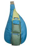 KAVU Original Rope Sack Sling Crossbody Backpack, Woodgrove, One Size, Classic