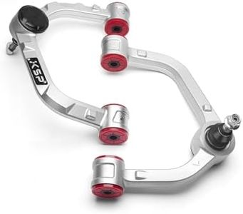 KSP F-150 Aluminum Upper Control Arm for 2-4" Leveling lift Kits, Adjustable Forged Control Arms Compatible with f150 2004-2020, Front Suspension A-arms Fit for Expedition Navigator 06-22