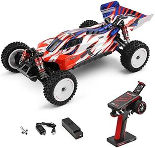 GoolRC WLtoys 124008 Brushless RC Cars for Adults, 1:12 Scale Remote Control Car, 4WD 60KM/H High Speed Racing Car, 2.4GHz All Terrains Off Road Buggy RTR with 11.1V 2000mAh Battery