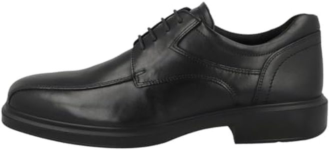 ECCO Men's Helsinki 2.0 Bike Toe Tie Oxford, Black, 10-10.5