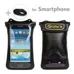 DiCaPac (Digital Camera Pack) WPC1(One) Waterproof Case for Large Smartphones, Dark Brown - Samsung Galaxy S4 S3, Google Nexus 4, HTC One, HTC DROID DNA, HTC 8X, Sony XPERIA Z, XPERIA TL, MOTOROLA DROID RAZR MAXX, LG Optimus G, BlackBerry Z10...