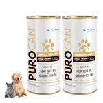 PHELENX | Purocan - Omega 3+6+9 Supplement for Dogs & Cats | 210 mL +210 mL (Ultra Pure Hemp Seed + Sardine Fish Oil) (Pack of 2)