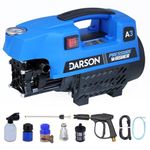 Darson A3 High Pressure Washer Car Washer Machine, 2100 Watts, 160 Bars, 8L/Min Flow Rate, 8 Meters Outlet Hose Pipe, Portable for Car, Bike & Home Cleaning