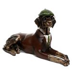 EAZYWAGON Table Pieces - Dog Watcher Figurine Big Size Showpiece for Decorative Items - Home Decor |Showpiece for Tableware, Showpiece for Office and Gifting (1 Piece)