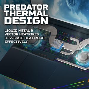 Acer Predator Helios 16 Gaming Laptop – Ultra 9, 64GB, RTX 5090, 1TB SSD, 16" OLED 240Hz