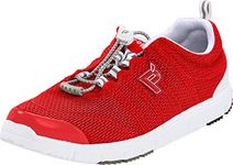 Propet Womens Travel Walker Ii Sneakers, Red, 5