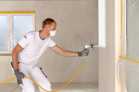 WAGNER Power Painter 90 Cart – Electric Paint Sprayer for Large Projects