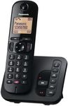 Panasonic KX-TGC260 Digital Cordless Phone: 18-min answering machine, dedicated call block button, an easy-to-read dot-matrix display and a hands-free speakerphone