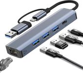 USB to Ethernet Adapter, Gigabit RJ