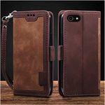 Excelsior Premium PU Leather Wallet flip case Cover Compatible with Apple iPhone 6 | 6s | 7 | 8 | SE 2020 | SE 2022 (Coffee)