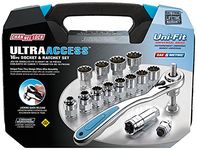 Channellock 39100 Ultra Access Socket Set, 16-Piece