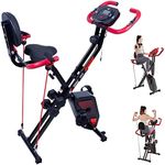 EVOLAND Exercise Bike with 8-Level 