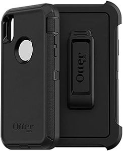 OtterBox Defender Coque pour iPhone X / iPhone Xs, Antichoc, anti-chute, ultra-robuste, coque de protection, supporte 4x plus de chutes que la norme militaire, Noir