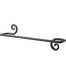 RTZEN Decorative Towel Bar | for Kitchen or Bathroom Décor Handmade Wrought Iron Holder