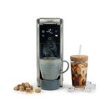 Hamilton Beach FlexBrew Advanced 4-in-1 Single Serve Hot & Iced Coffee Maker with Removable 45 oz. Water Reservoir, Use Pod Packs and Grounds, Fast Brewing, 1125 watts, Kitchen Makeover Blue,49936