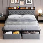 Queen Bed Frame, Platform Bed Frame