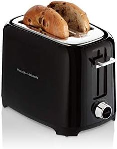 Hamilton Beach 22217F 2-Slice Toaster, Black