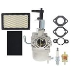 Cnfaner EX40 Carburetor for Robin Subaru Generator EX400D RGX7500 EX400D53050 PKX401T 14HP Engine with 20B-32610-J7 Air Filter Kit