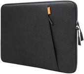 JETech Laptop Sleeve for 15-Inch Notebook, Compatible with MacBook Air 15-Inch M2 2023, MacBook Pro 15-Inch, MacBook Pro 16-Inch, Waterproof Shockproof Case with Accessory Pocket Bag (Black)