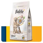 Fidele+ Dry Dog Food A Complete Balanced Diet 12 kg Bag Suitable for All Adult Dogs of Large Breeds No Artificial Flavours Colours or Preservatives