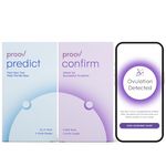 Proov Predict & Confirm Ovulation | Predict The Fertile Window and Confirm Successful Ovulation with one Dual-Hormone Test kit | 15 LH Tests and 5 FDA Cleared PdG Tests | One Cycle Pack