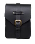 Trip Machine Company Leather Tank Pouch (Black)