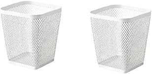 Ikea TSSP Metal, Plastic Pen Cup (White) - 2