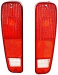 A-Team Performance - Tail Light Housing Set - Compatible with 73 74 75 76 77 78 79 FORD Truck Van Bronco F150 F-150