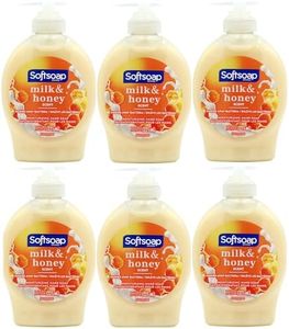 Softsoap Moisturizing Hand Soap Milk & Golden Honey 7.5 Oz (Value Pack of 6)
