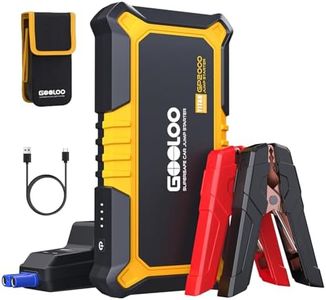 GOOLOO New GP2000 Jump Starter 2000A Car Starter Battery Pack (Up to 8.0L Gas, 6.0L Diesel Engine),12V Car Battery Charger Jumper Starter, Portable Lithium Jump Box with USB Quick Charge