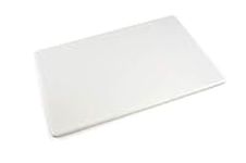 Commercial Plastic Cutting Board, NSF - 18 x 12 x 0.5 inch (White)