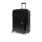 uppercase Bullet (Large) 74Cm, Check-In Trolley Bag, Hardsided Luggage Anti-Scratch 8 Wheel Luggage, Tsa Lock & Anti-Theft Zippers, 2000 Days Warranty (Black, 32 X 54 X 74 Cm, Spinner)