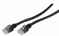 ASNQ 10m ADSL Ultra High Speed Broadband Modem Cable RJ11 to RJ11 Telephone Extension Internet Wire Network Black (Availability in 3m, 5m, 10m, 15m, 20m) (10m)