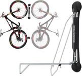 Steadyrack Bike Rack – Pivoting Mountain Bike Rack, Holds Up to 35 kg, Fits 20"-29" Wheels, 2.1"-2.8" Tyres, Foldable Wall Mount for Space-Saving Bicycle Storage
