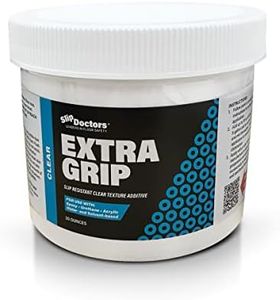 SlipDoctors Extra Grip Clear – Anti-Skid Additive for Outdoor and Indoor Surfaces Including Paint, Metal, Wood, Fiberglass, and Concrete – Transparent High Traction Additive (20 OZ)