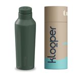 Klooper Vibe Insulated Bottles(Forest Green, 500ML) | Stainless Steel 304 Bottle | Thermosteel Hot and Cold Steel Water Bottle | Fridge Bottle |Sports Bottle | Gym Bottle |Travel Bottle