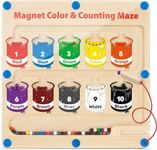 Magnetic Color and Number Maze - Mo