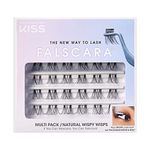 KISS Falscara Wisps Multipack - Natural Wispy Wisps - 24 Clusters