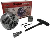 TEKNATOOL Supernova 2 Chuck W/2" Jaws & Woodworm Screw (SUPERNOVA2) W/1-1/4 X 8TPI Insert