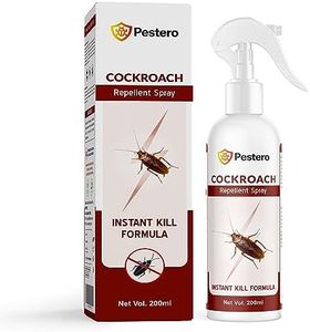 PESTERO Permanent Cockroach Killer Spray | Herbal Cockroach Repellent For Home Kitchen |Cockroach Spray | Cocroches Killers Organic | Permanent Solution For Cockroaches | Anti Roach | Cocroch Kiler 200 ml