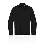 Smartwool Men's Classic Thermal Merino Base Layer 1/4 Zip 250 Baselayer Boxed, Black, M