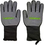 Cuisinart CGM-200 Full Coverage Heat Resistant Grill Gloves, Black