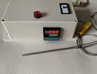 Thermomart Plug & Play PID Temperature Controller Box SSR Out Put Control with 6" Tip Probe