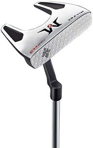 MAZEL GS3 Golf Putter for Men Right Handed 34 Inch, Premium Mallet Putter CNC Milled Face, Putter Headcover Included (Black+Blue Grip)